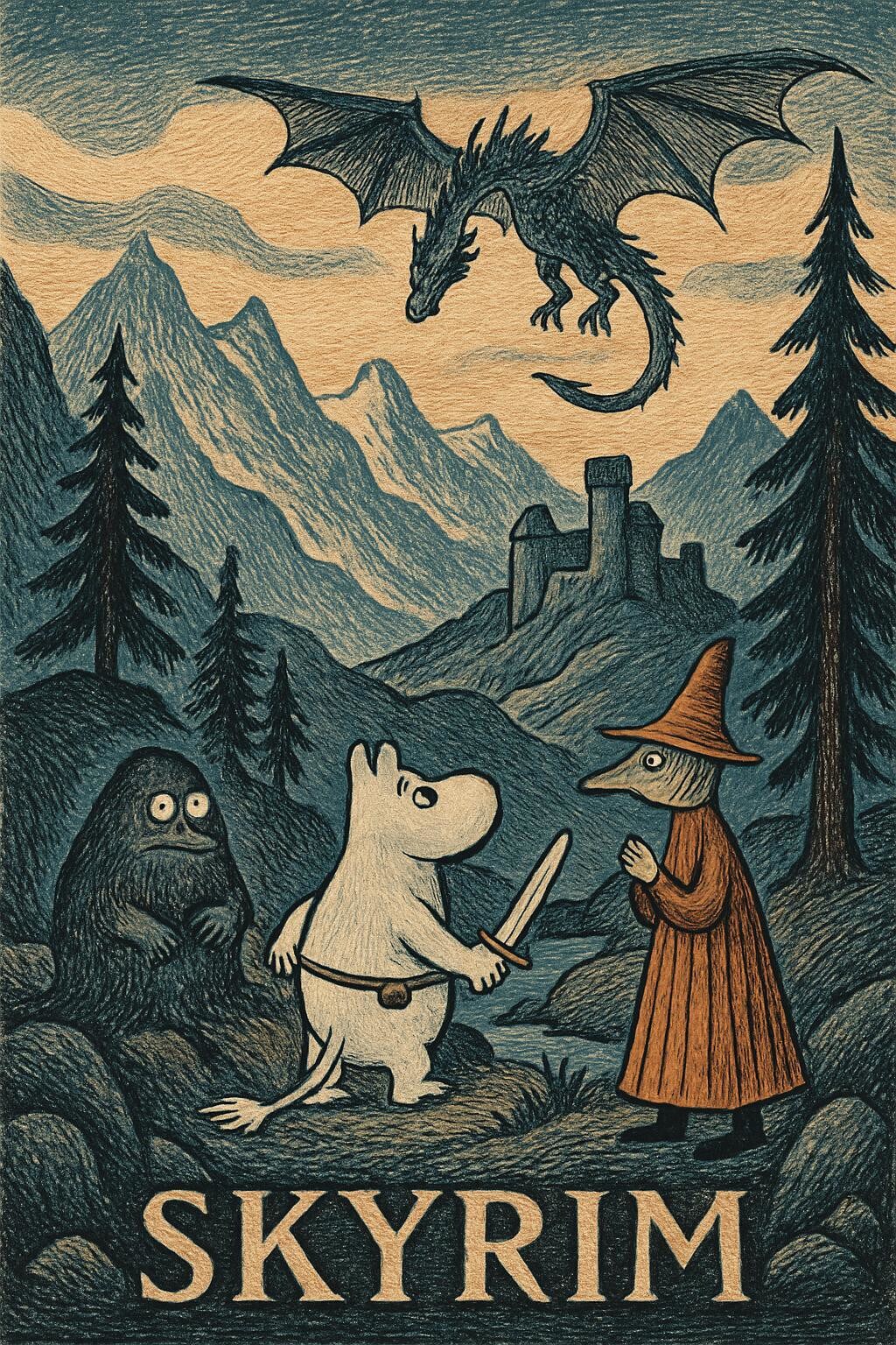 スカイリム | の人気AIイラスト・グラビア