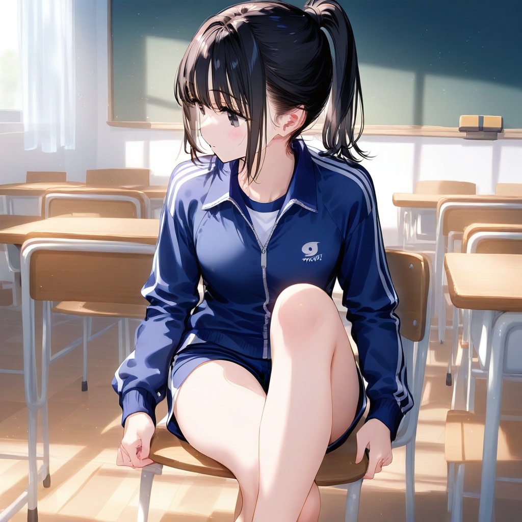 体の向きは正面