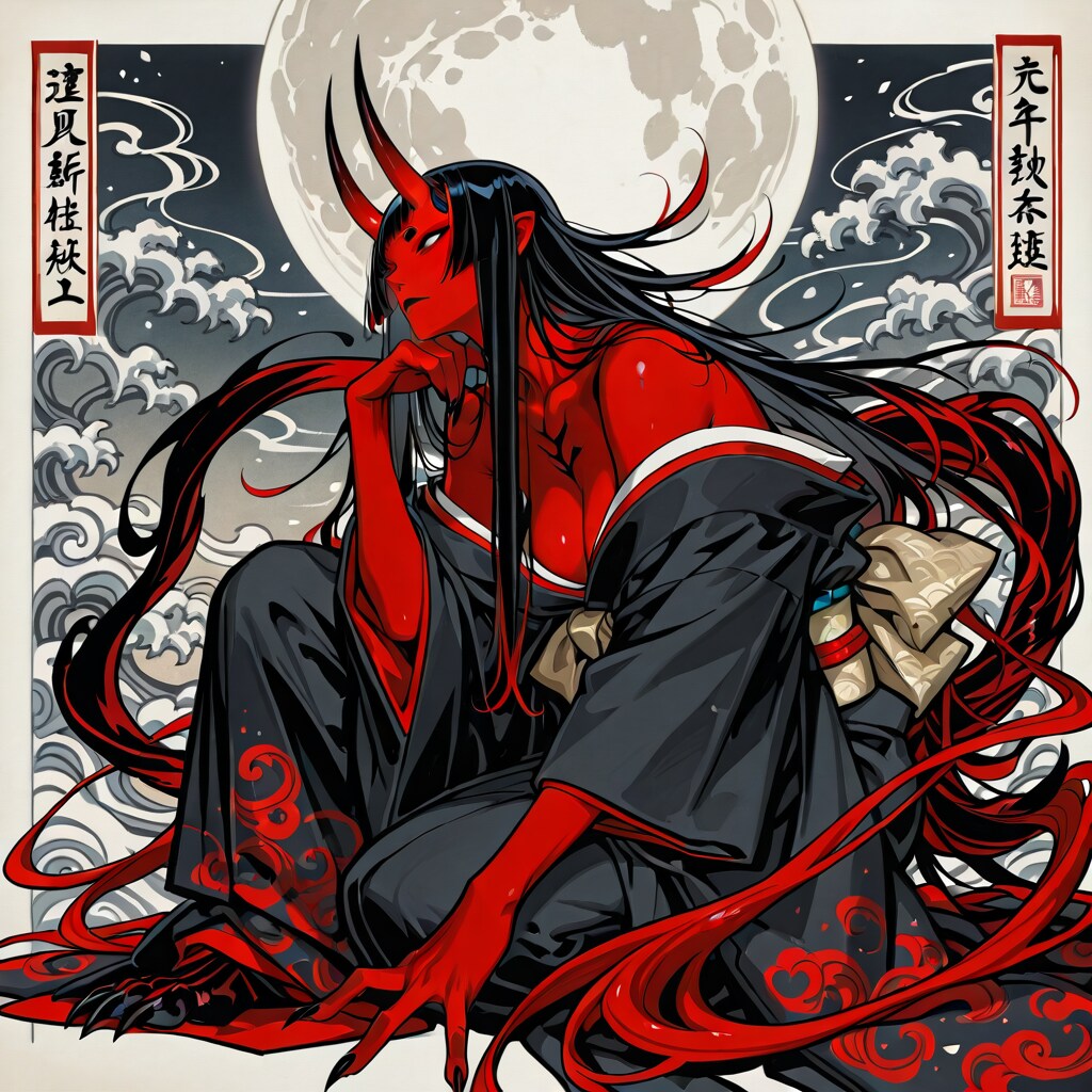 月下の鬼姫