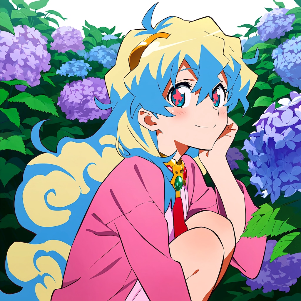 ニアと紫陽花