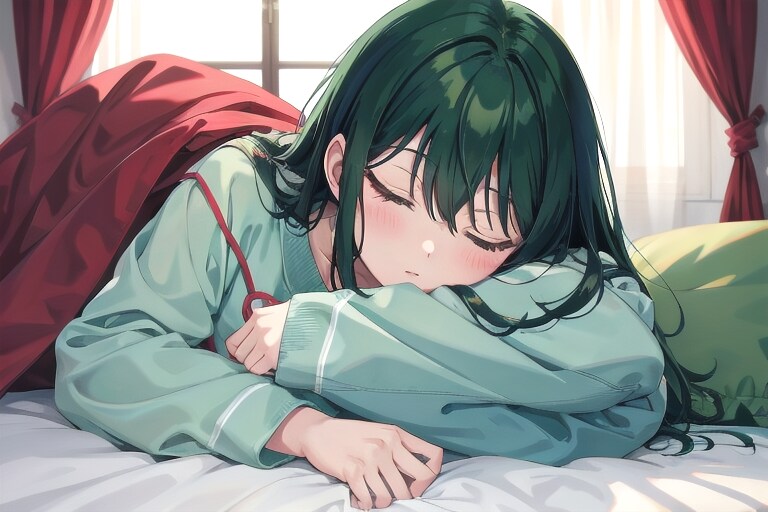 芽生ちゃん012「Zzz…」
