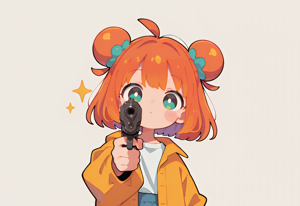 キュートに撃ち抜く