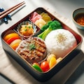 ハンバーグ弁当 3枚目