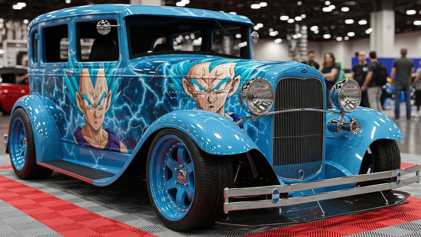 フォードセダンドラゴンボール痛車 | の人気AIイラスト・グラビア