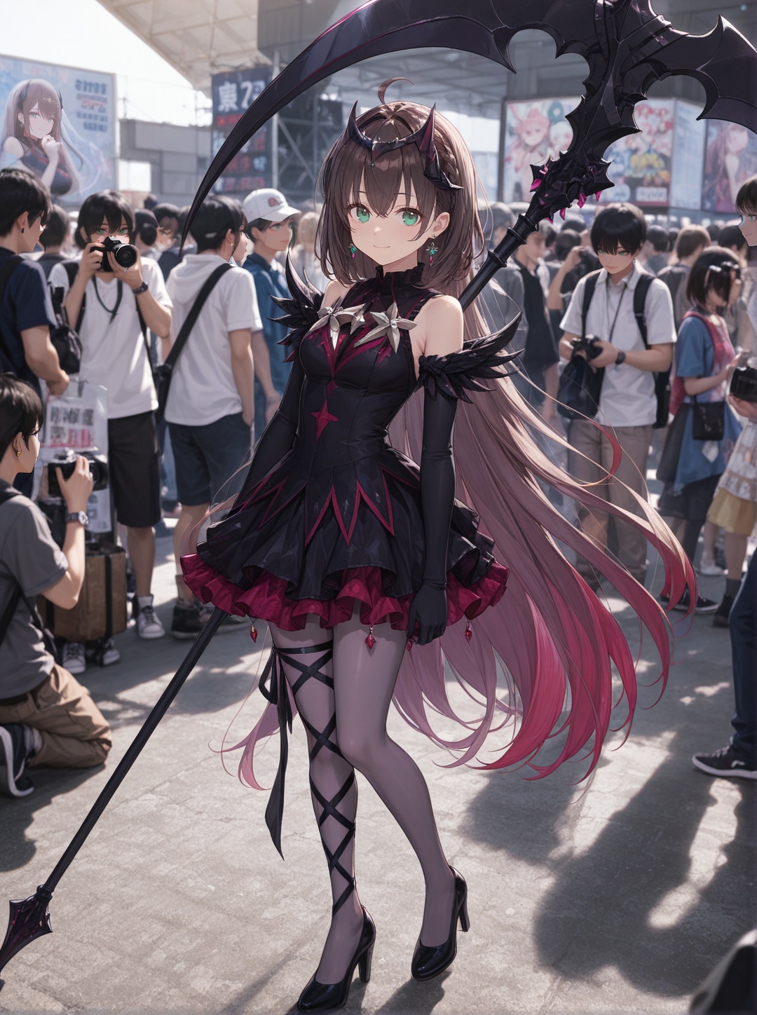エクリプス・シャドウ（コスプレ） | の人気AIイラスト・グラビア