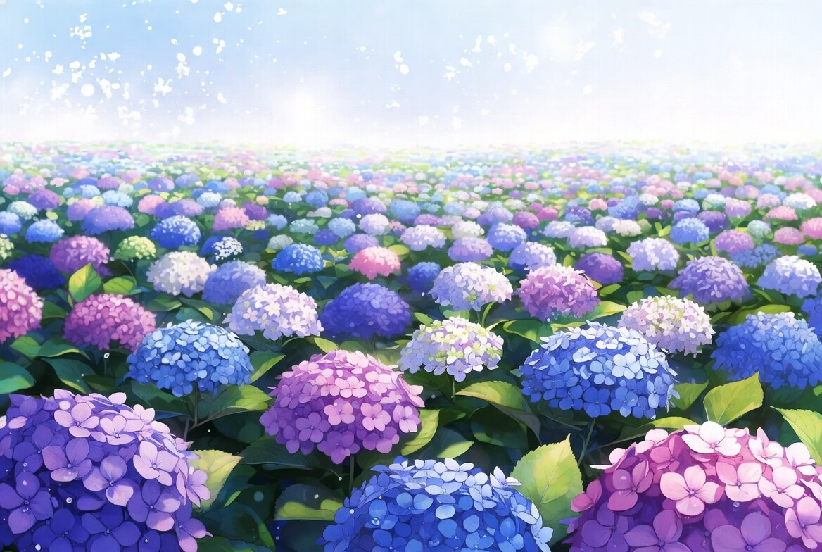 紫陽花