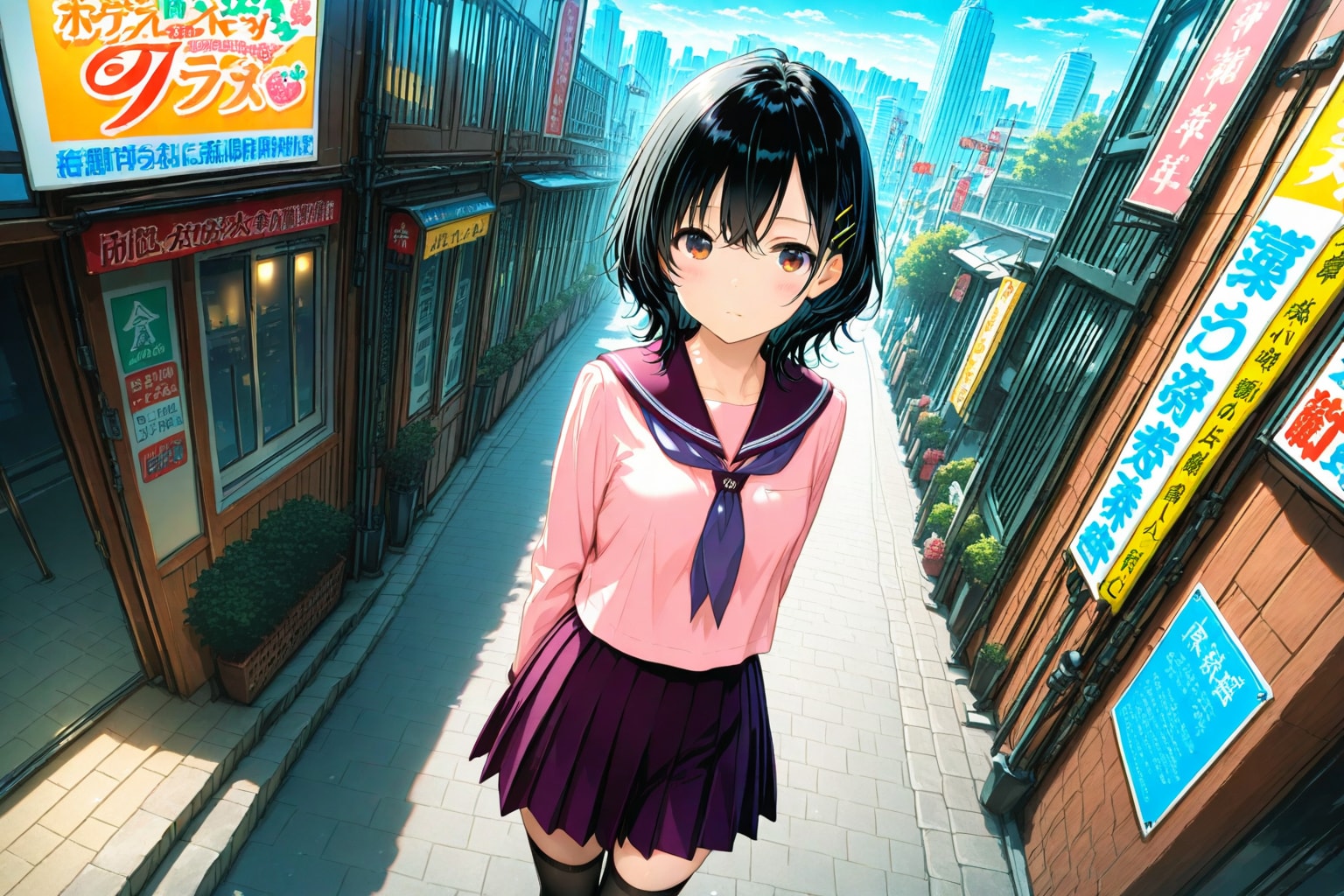 新たに行き逢った街 | の人気AIイラスト・グラビア