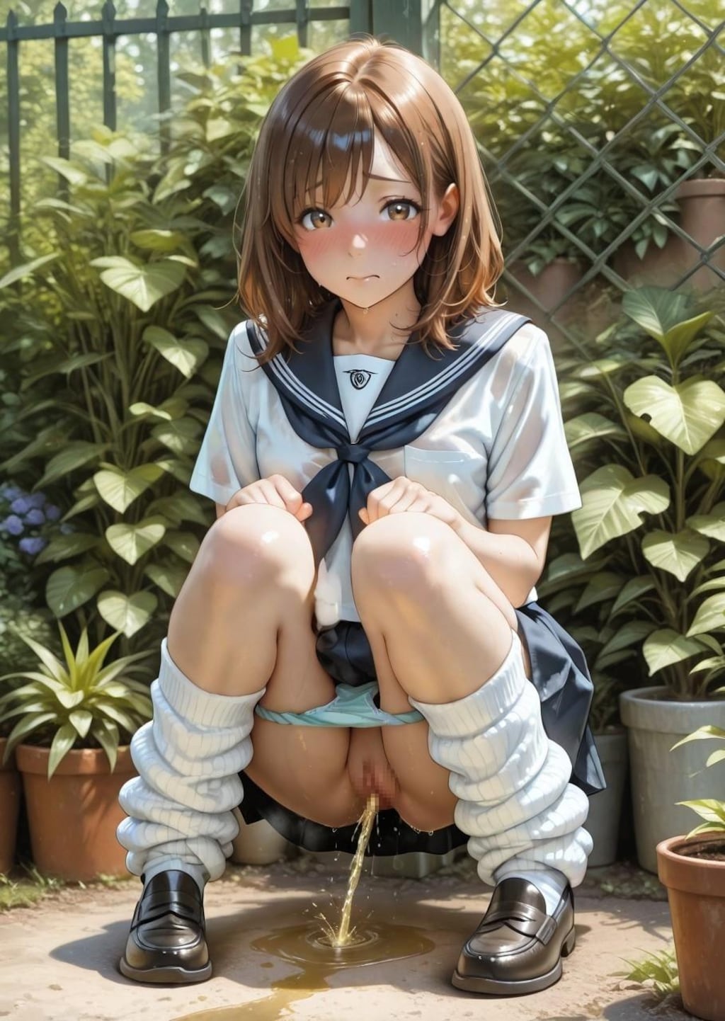 peeing 9
