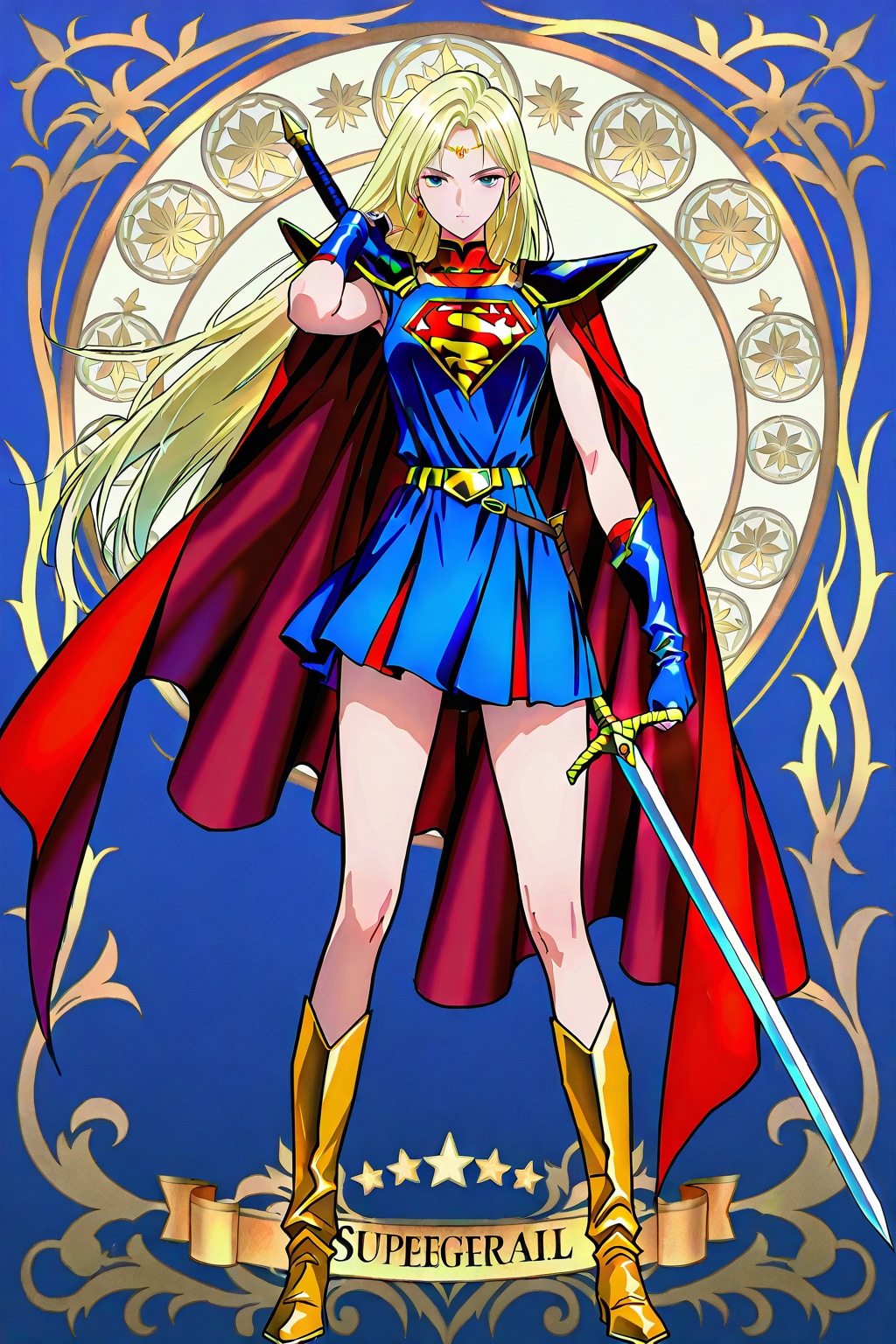 若き女王騎士、魔法と剣術の達人1-1-1-1-2-6-1