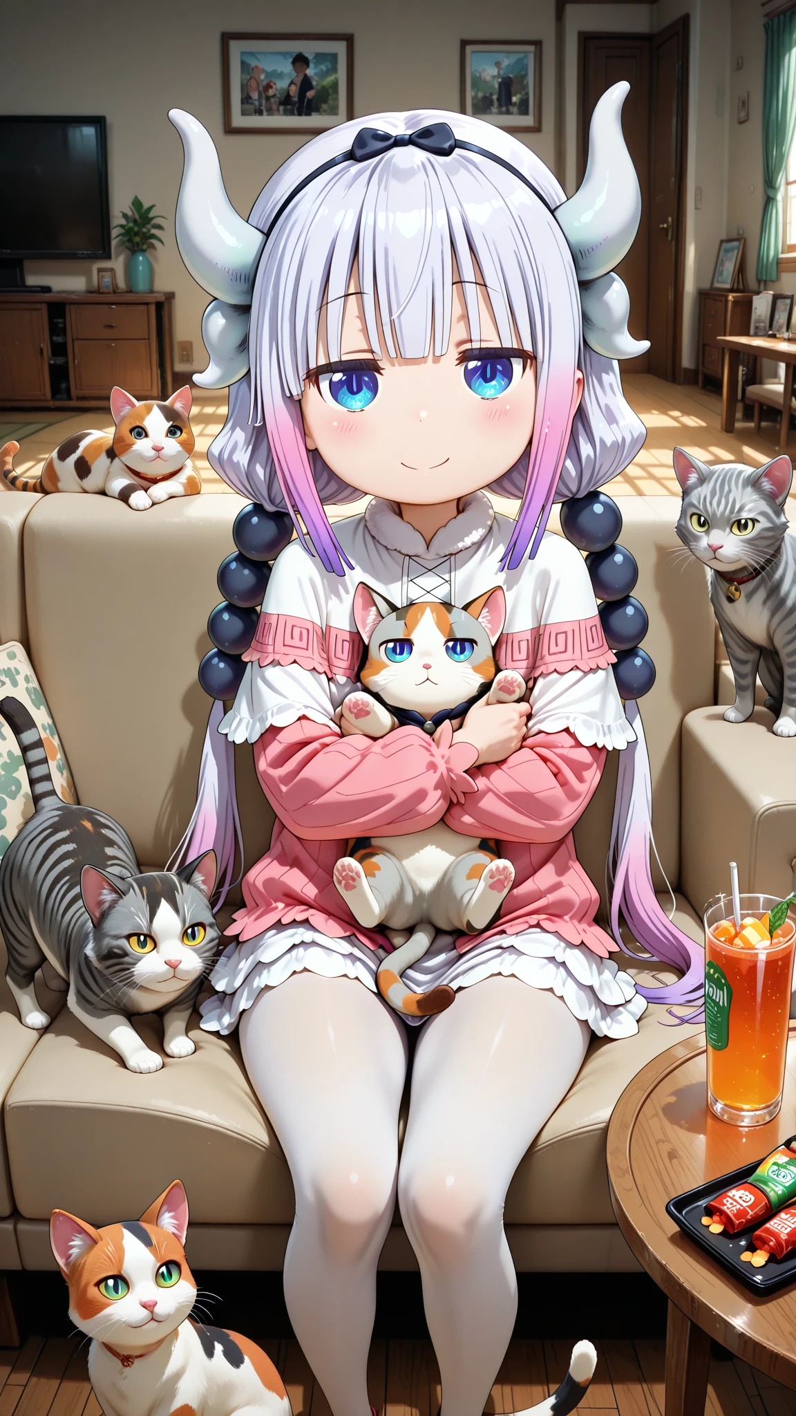 小林さんちのメイドラゴン　カンナカムイ　猫の日　🐲