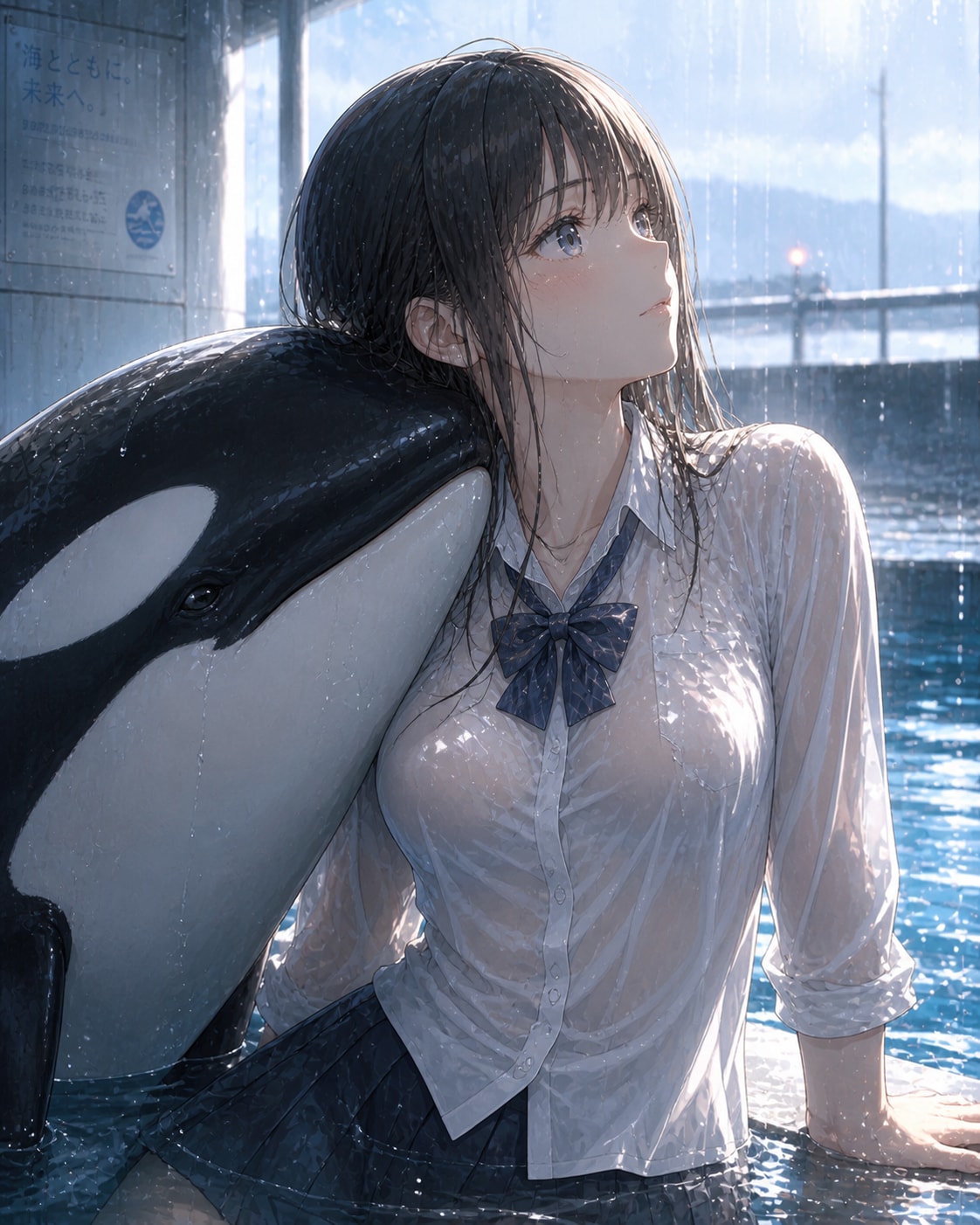シャツとシャチを間違えました