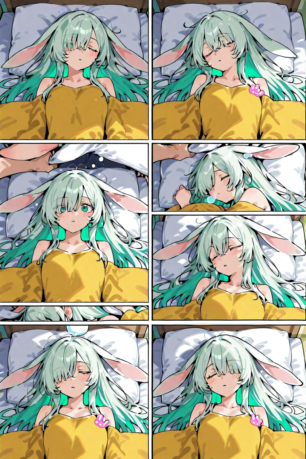 定点カメラからのお昼寝風景_20260308