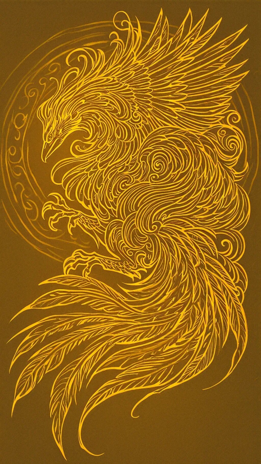 燃え尽きた昨日の中に、 まだ羽ばたく力がある。 記憶は空に溶けて、 焔の羽根が未来を描く。