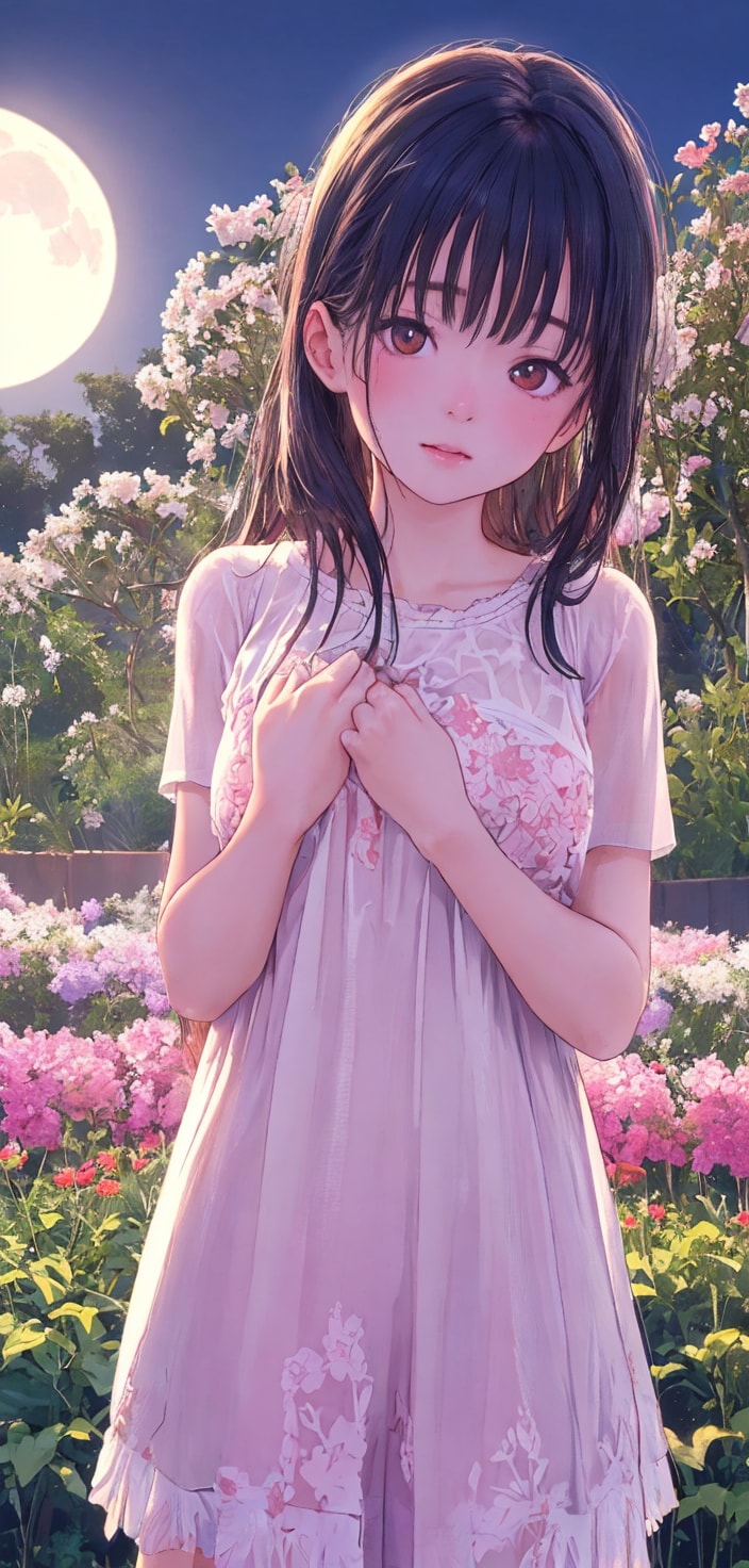 花盛り少女