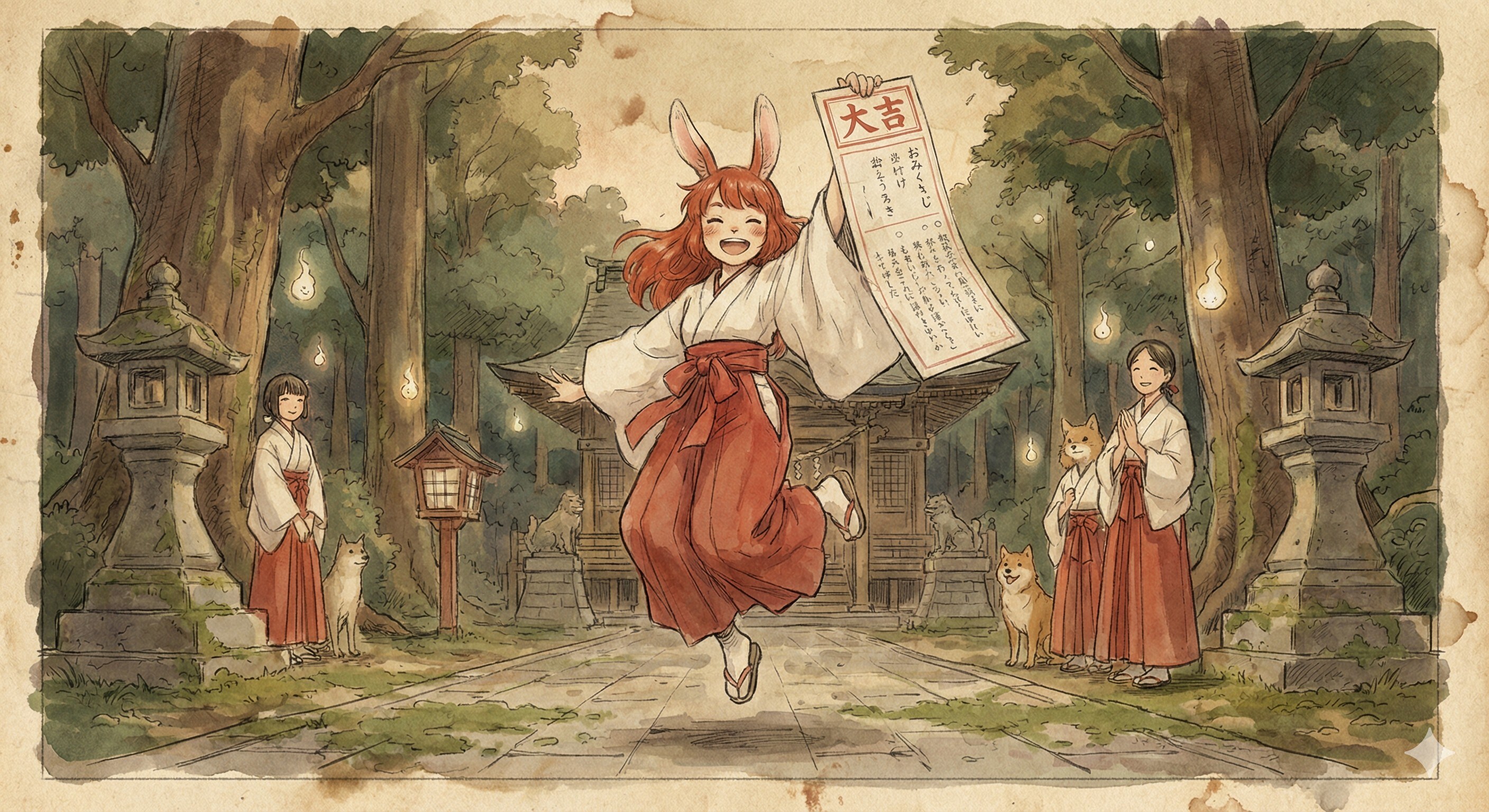 今日の巫女バニー⑦ | の人気AIイラスト・グラビア