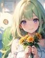 返り咲きのひまわり
