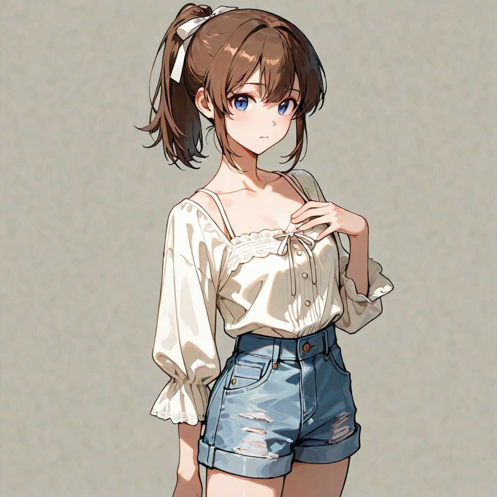 薄着コーデ②