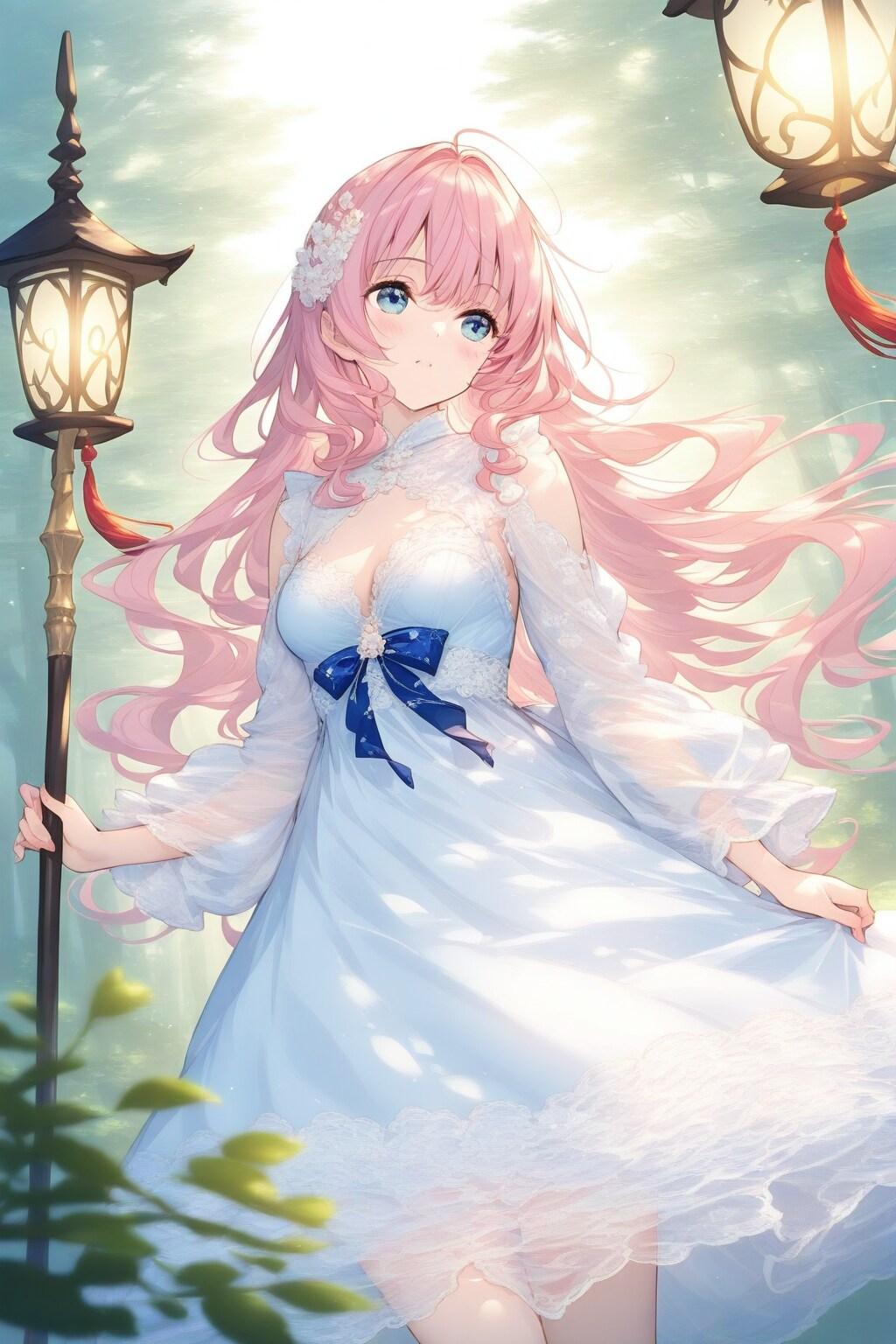 ドレスの少女
