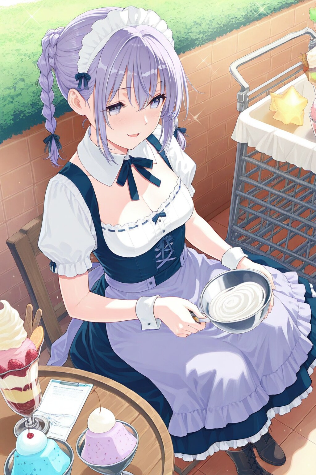 とある公園のパティシエさん