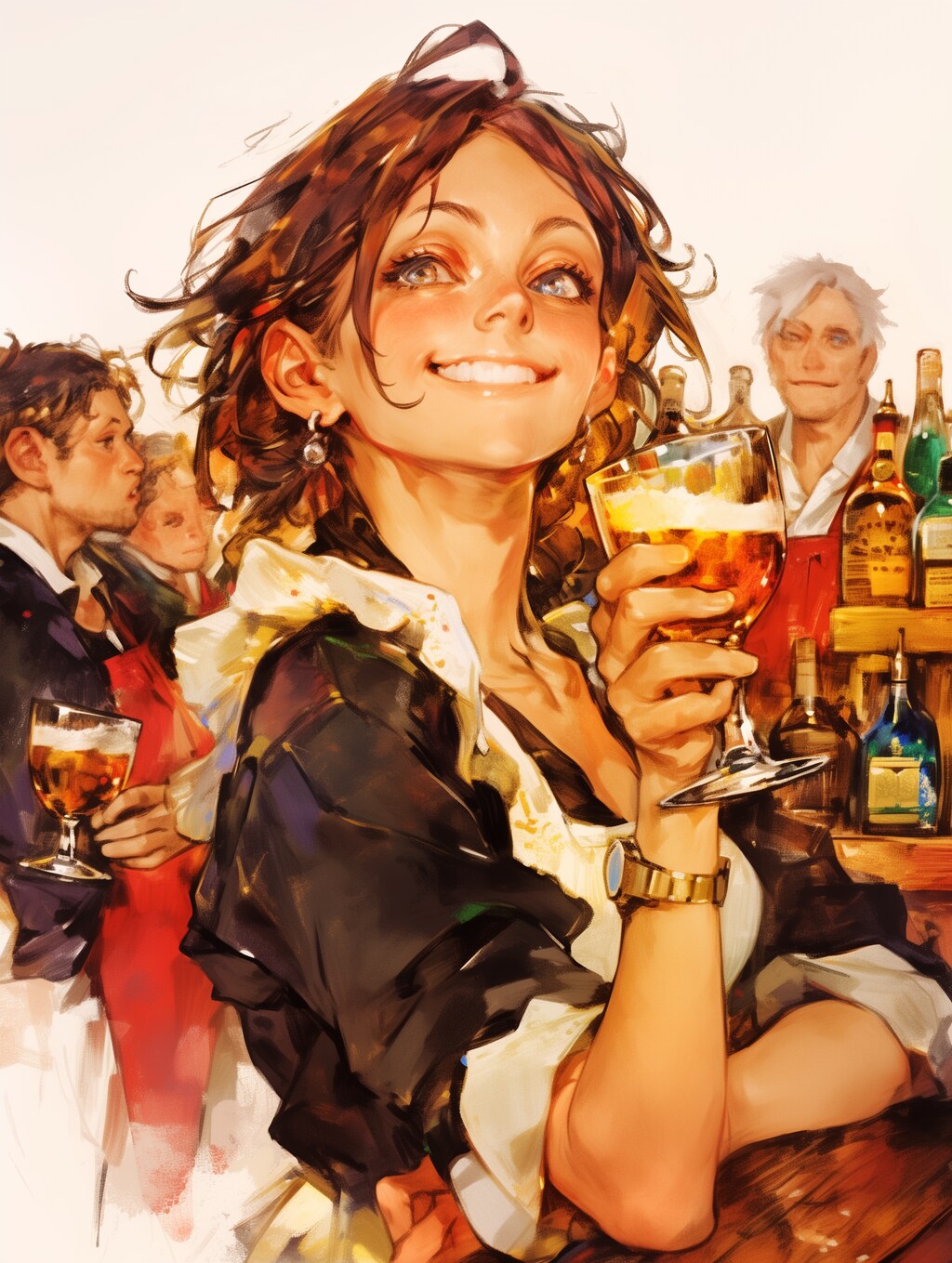 19世紀バーメイド --niji 6 --profile 92bki3t