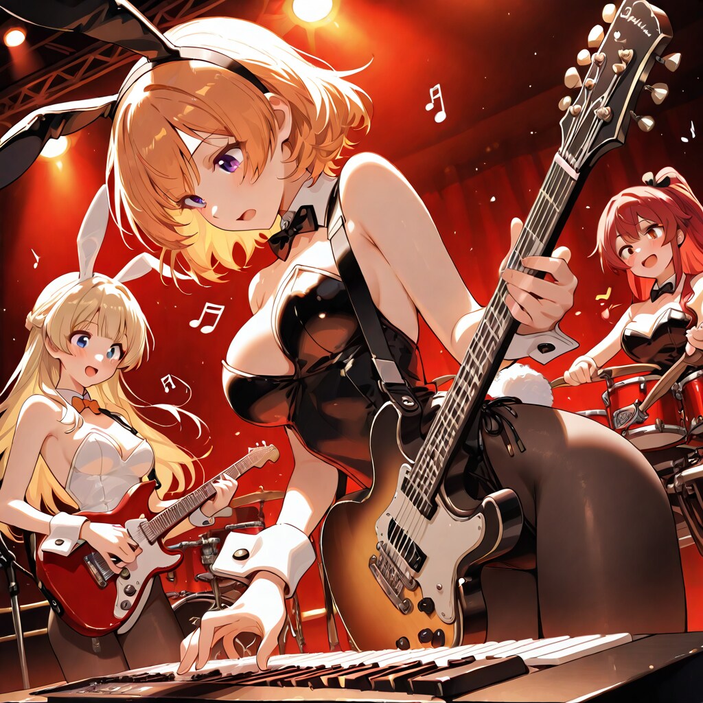 バニーガールズ結成💕