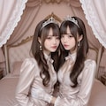 地雷系ちゃんのレズビアン011《会いたかった姫レズビアンSeaArt》 8枚目