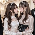 地雷系ちゃんのレズビアン011《会いたかった姫レズビアンSeaArt》 2枚目