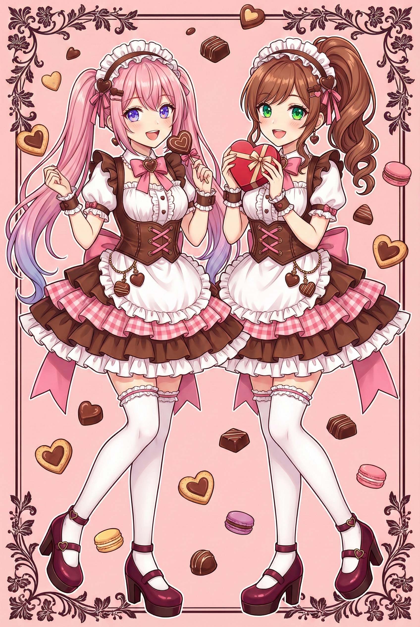 緋恋糖衣 | の人気AIイラスト・グラビア