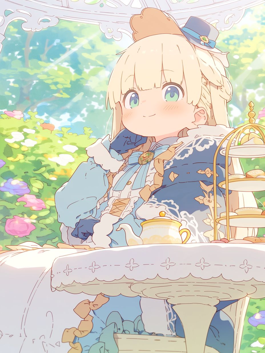 楽しいお茶会 | の人気AIイラスト・グラビア