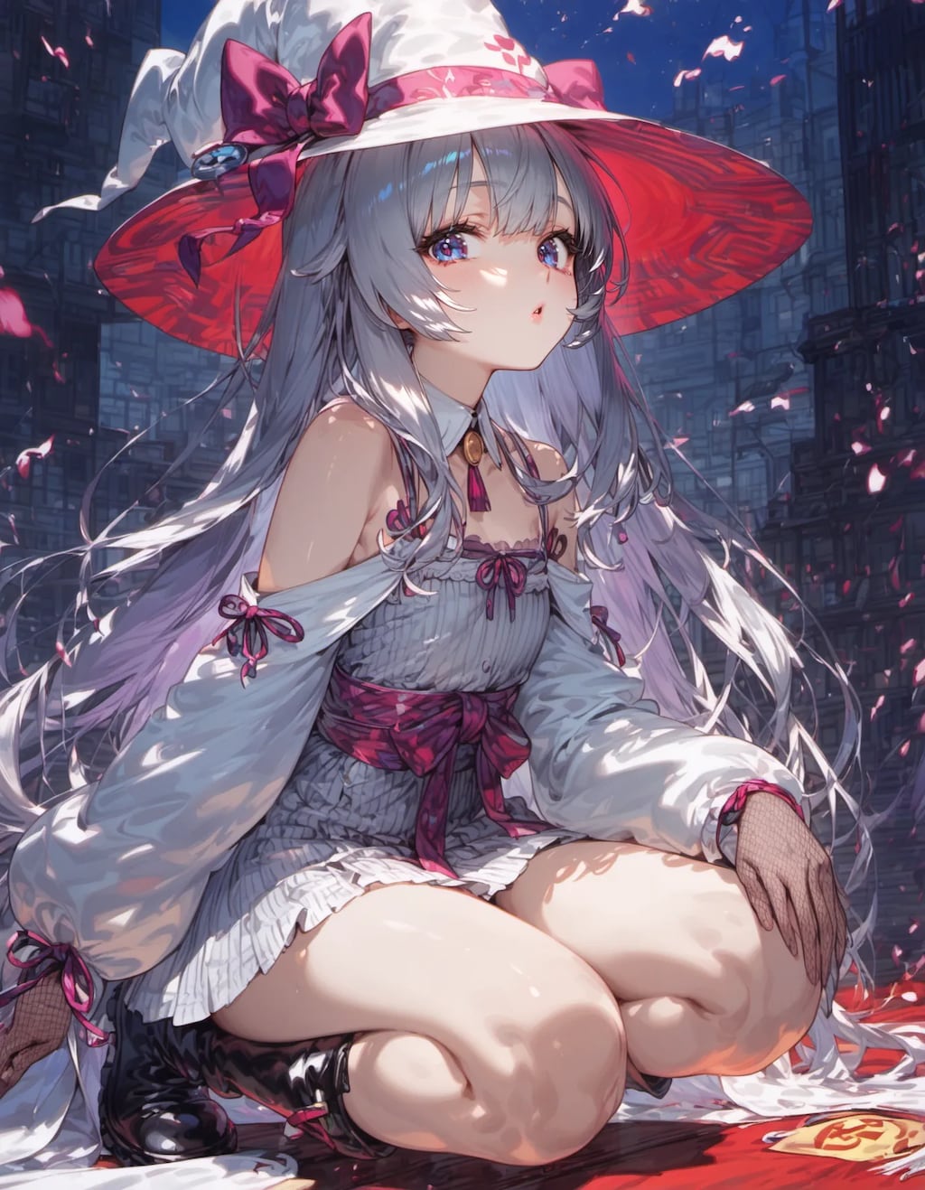 Sorcery in the Falling Blossom