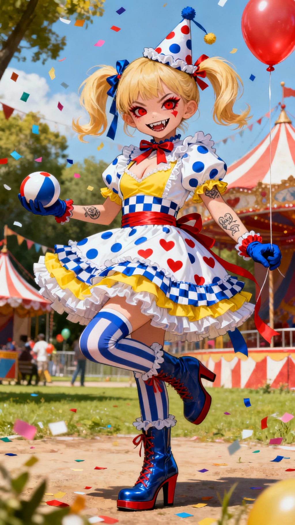 Seedream 4.0版 ピエロッタ