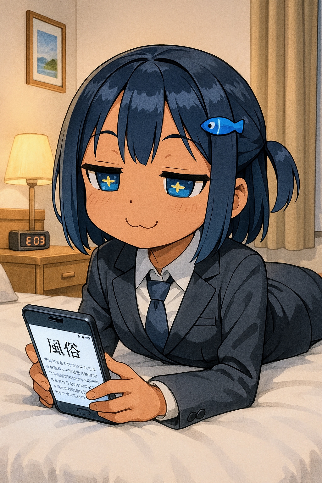 ビジホで風俗情報を調べてるこなつちゃん