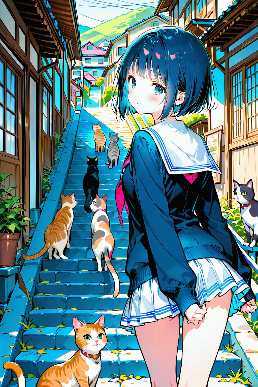 猫の細道(QILIN)(12) | の人気AIイラスト・グラビア