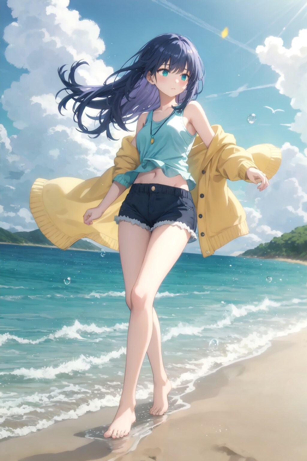 ７　メロイファッションの少女