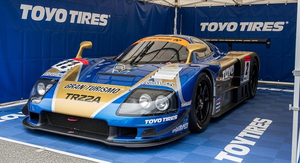 トーヨータイヤ787Bレーシングカー