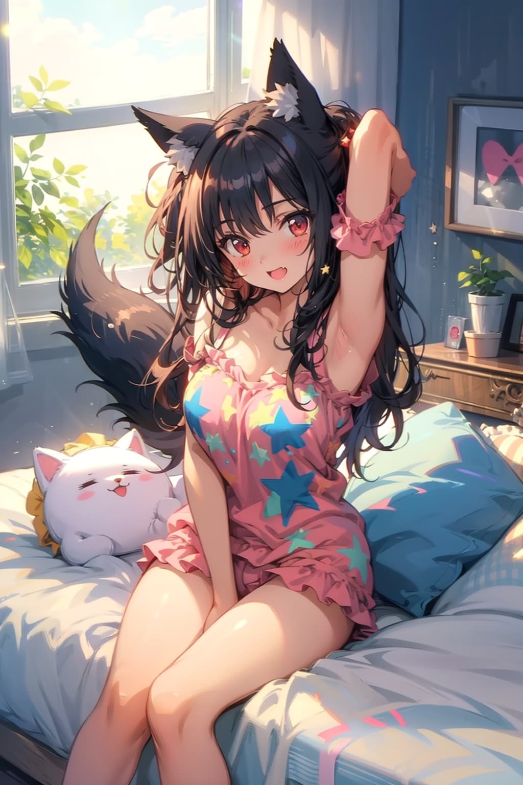 今日の狐耳娘