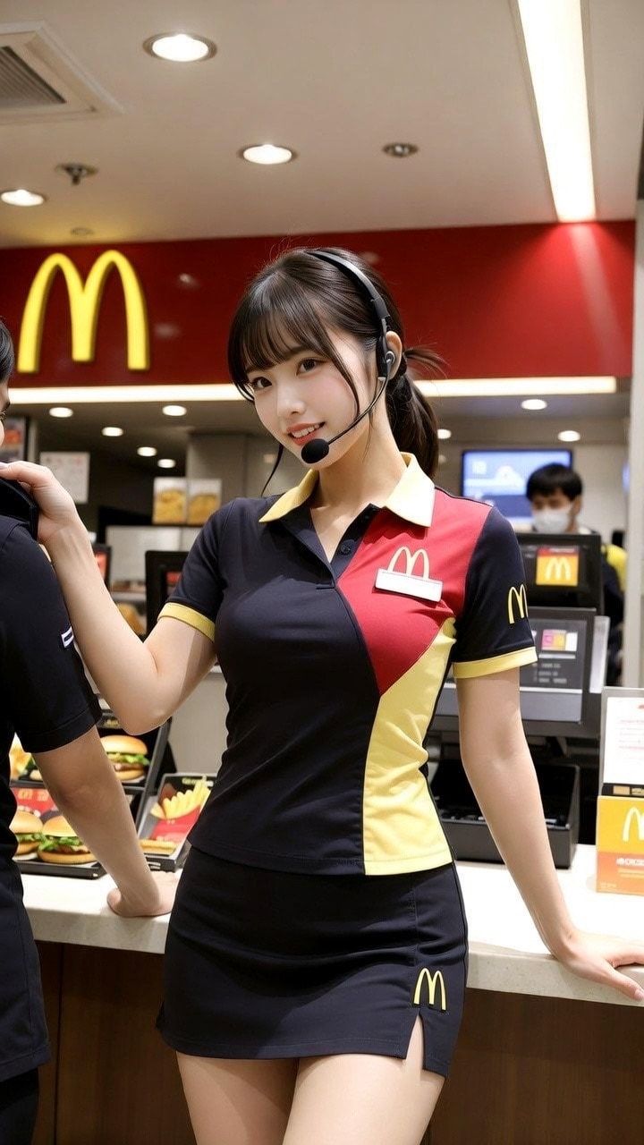 ファーストフード店　セックス¥0
