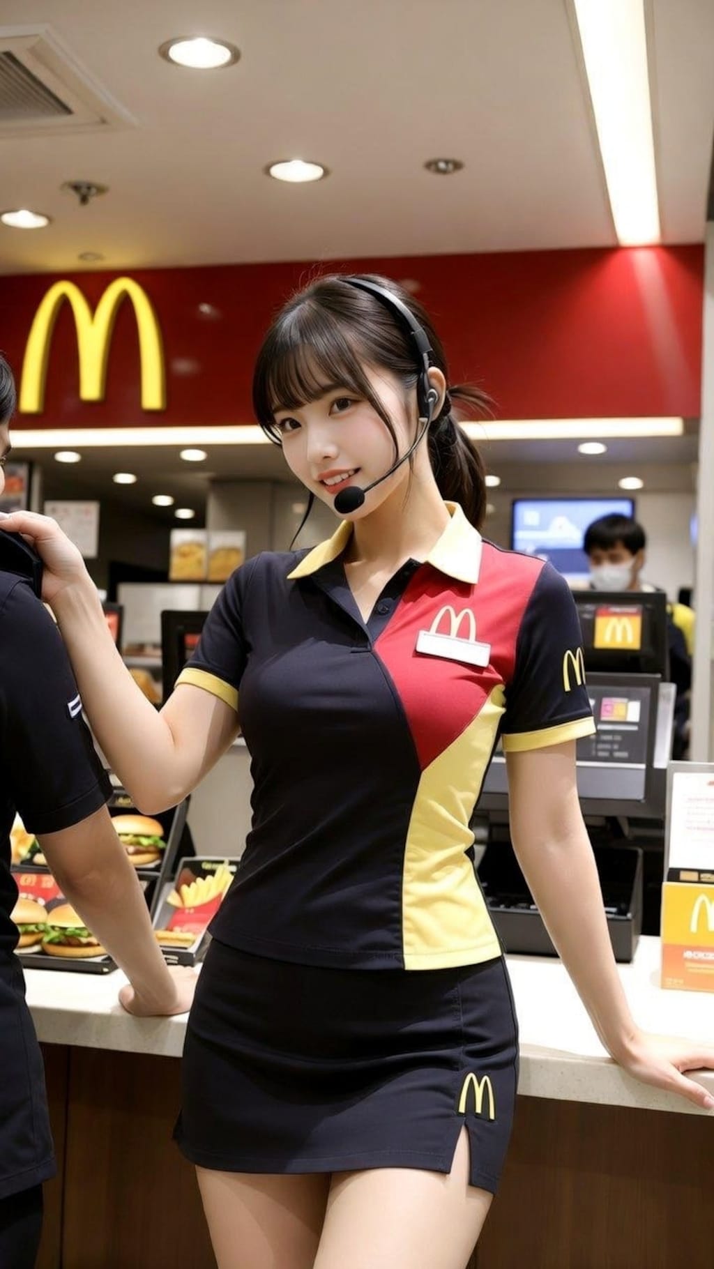 ファーストフード店　セックス¥0