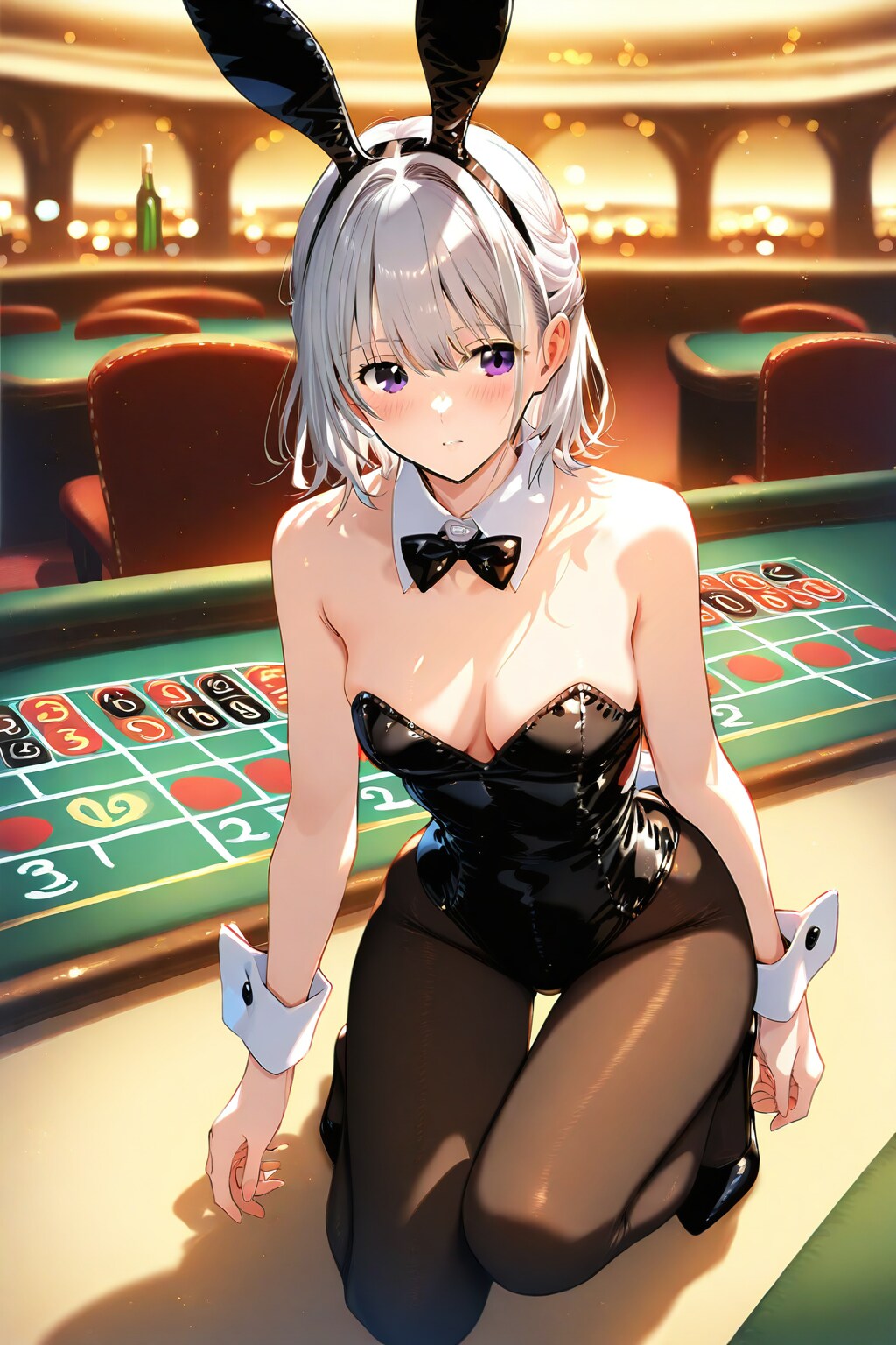 (823HQ)銀髪ちゃんバニー