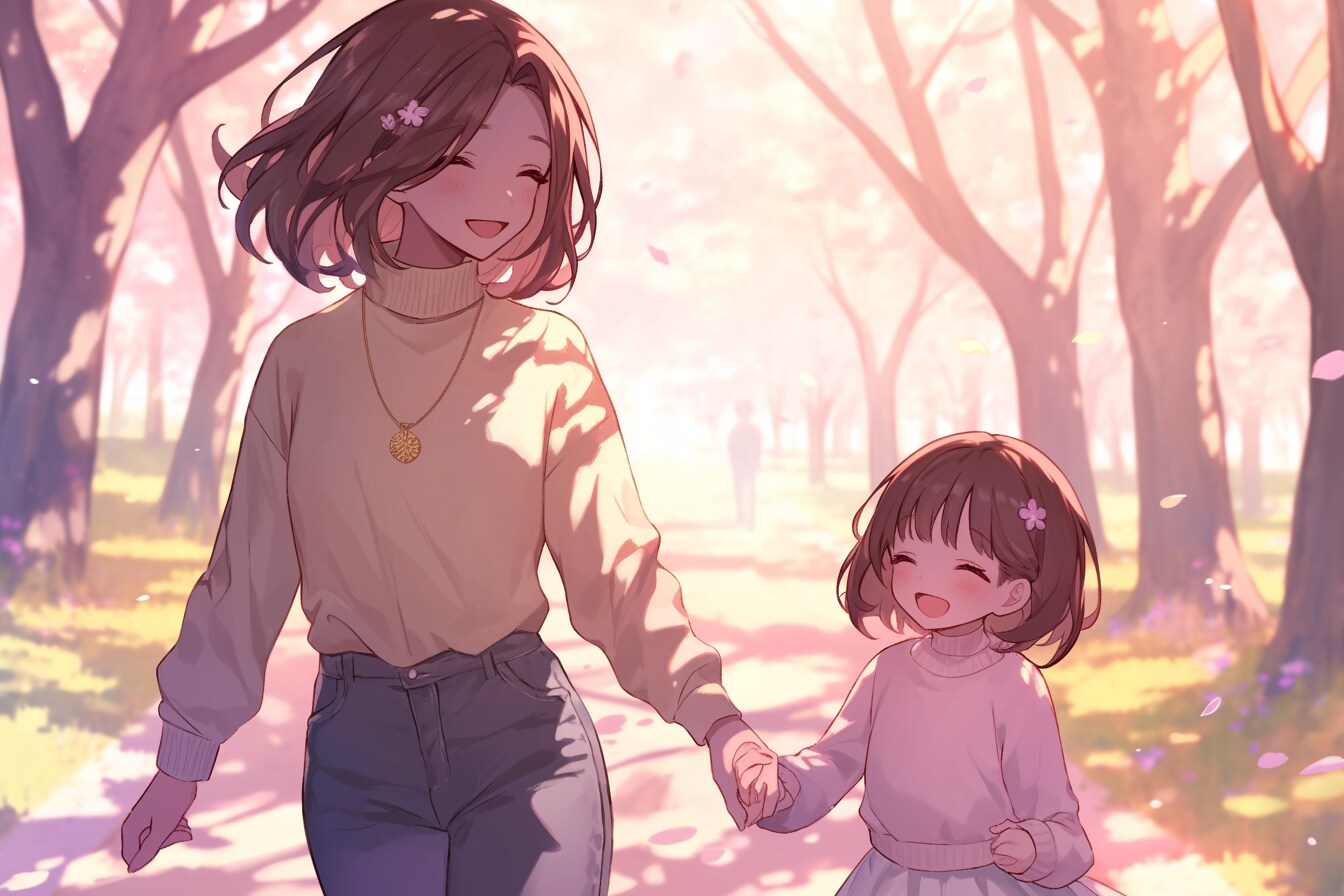 母と娘262 | の人気AIイラスト・グラビア