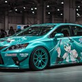 初音ミクLEXUSセダン 4枚目