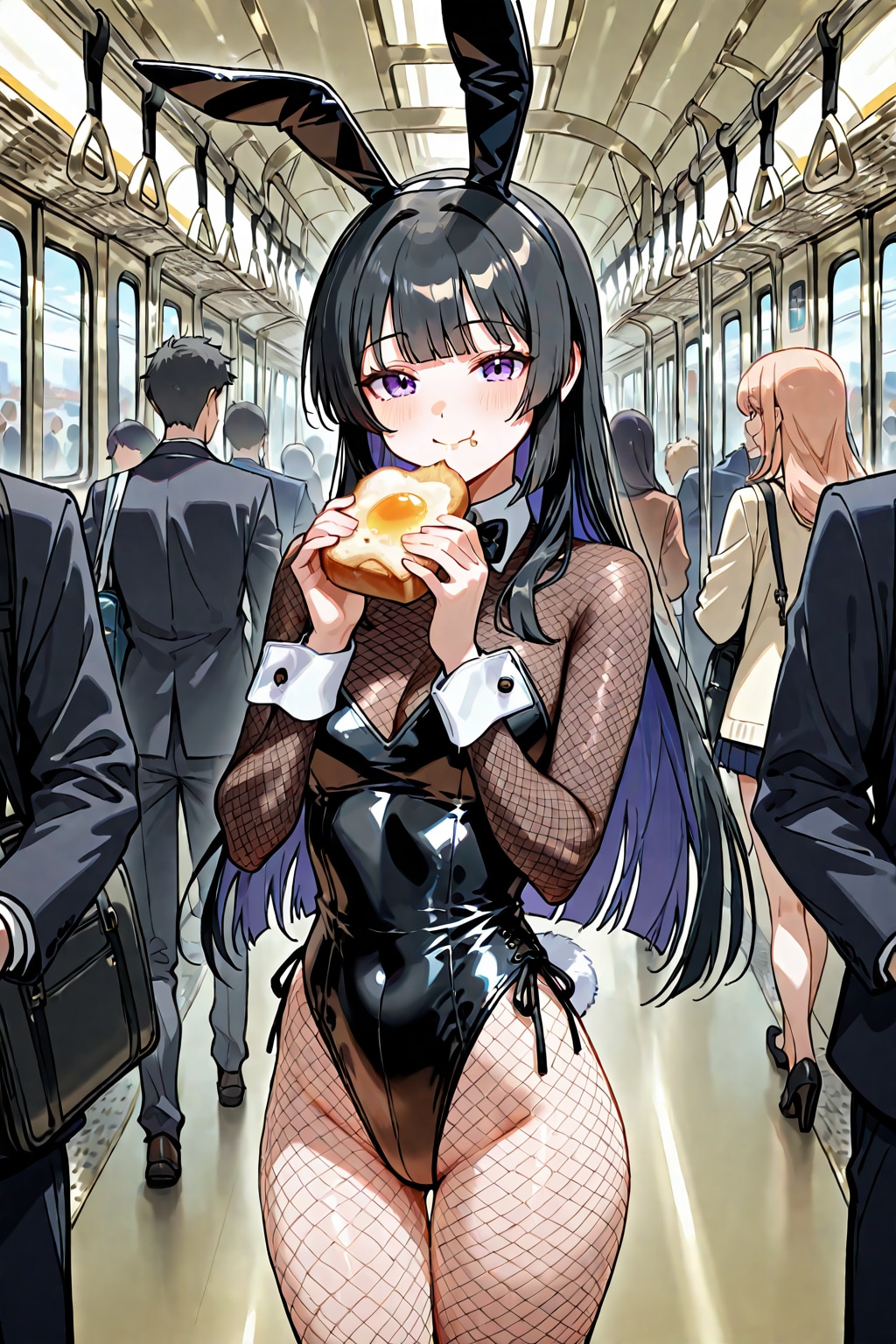 野生のバニーガールの朝✨
