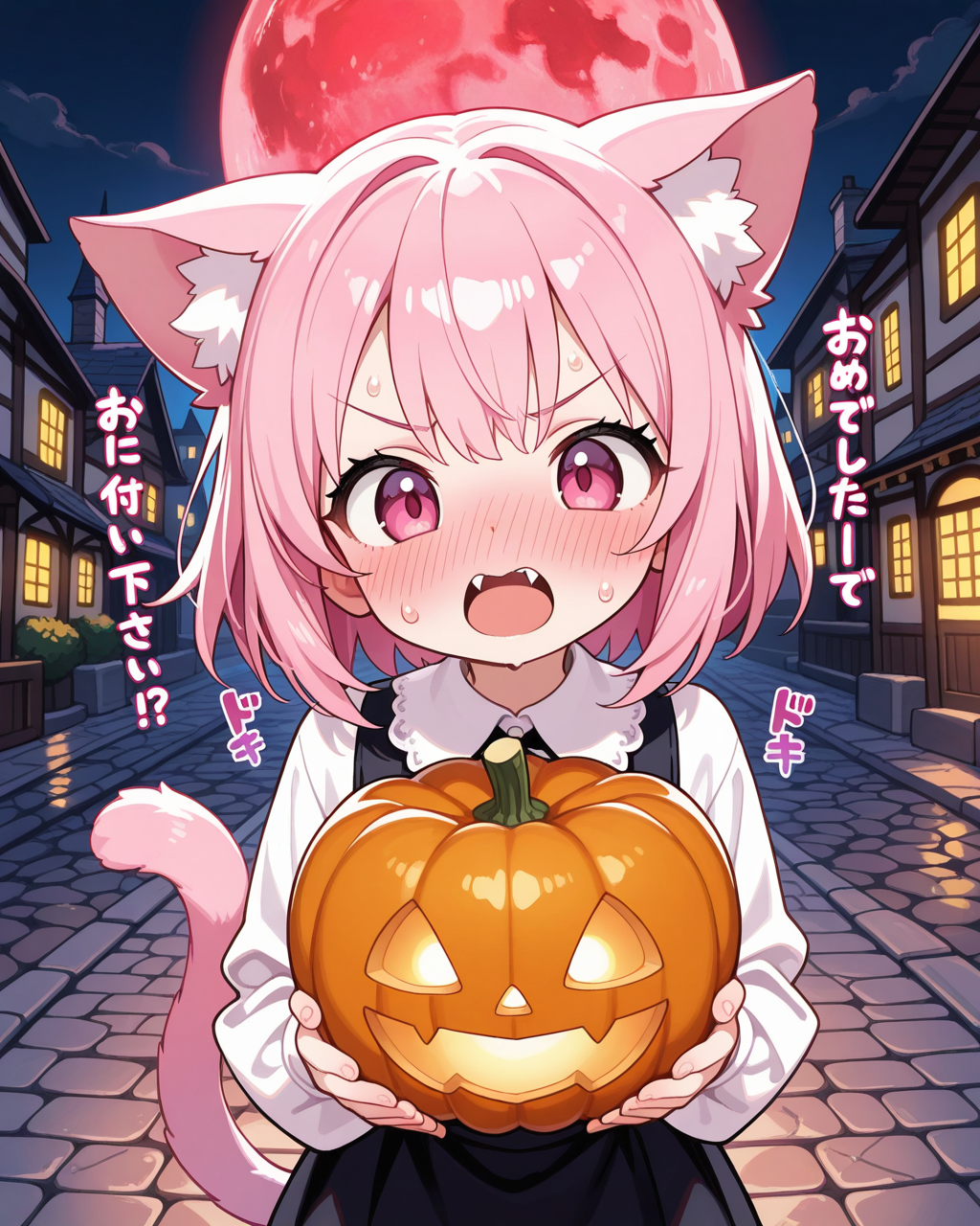 捕まえたにゃん！！