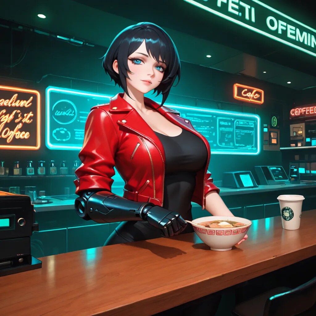 SFな未来で復活した喫茶店