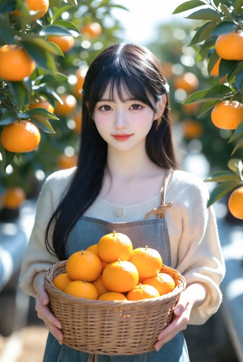 みかん農園 | の人気AIイラスト・グラビア