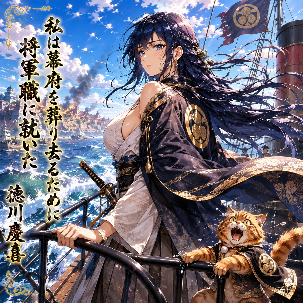 最後の将軍、未来へ――徳川慶喜の、あい。 | の人気AIイラスト・グラビア