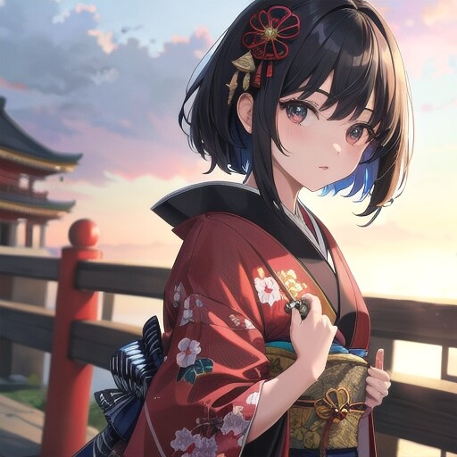 着物少女１
