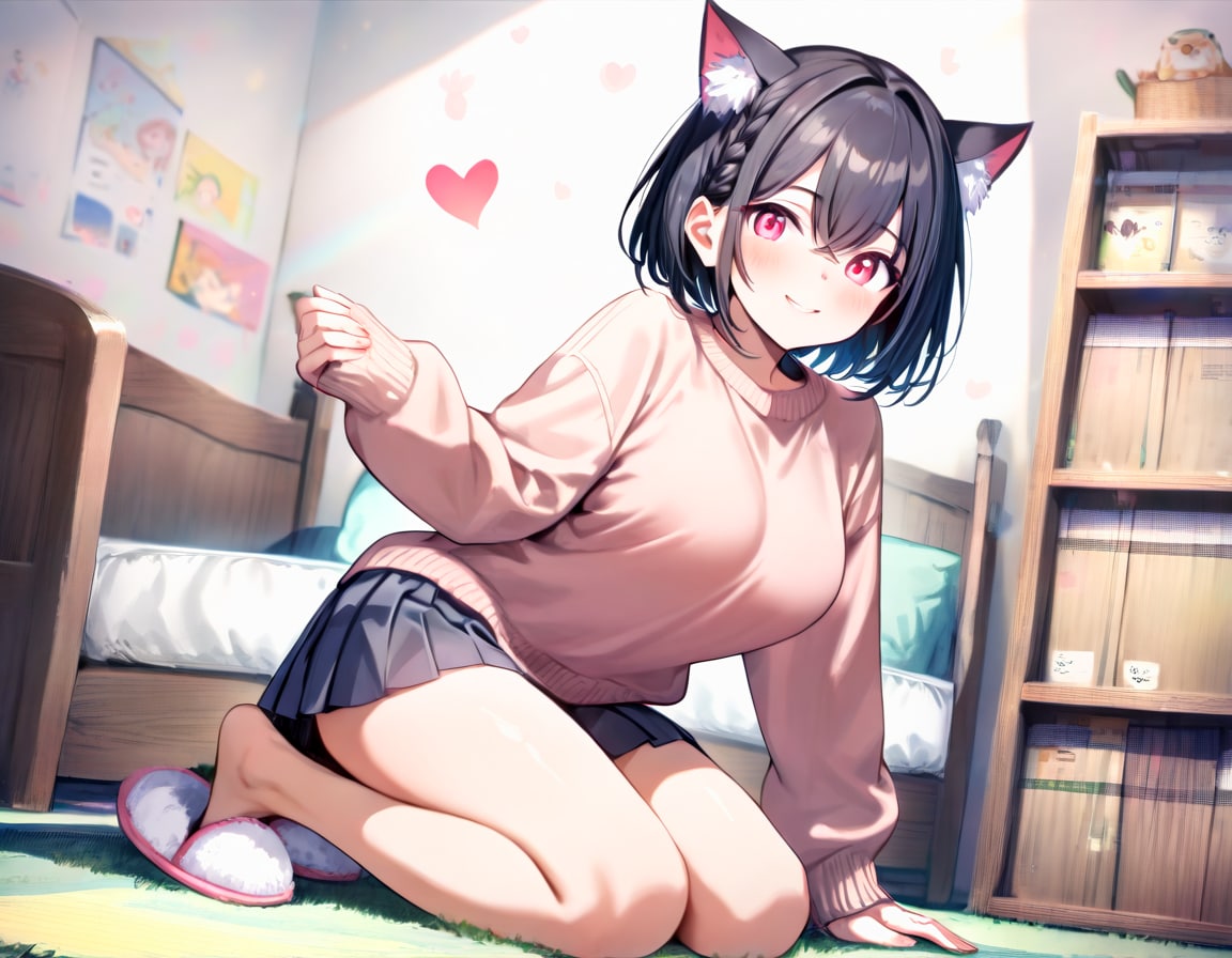 かわいいうちの子 | の人気AIイラスト・グラビア