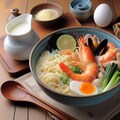 飲み物に合うseafood noodle 5枚目