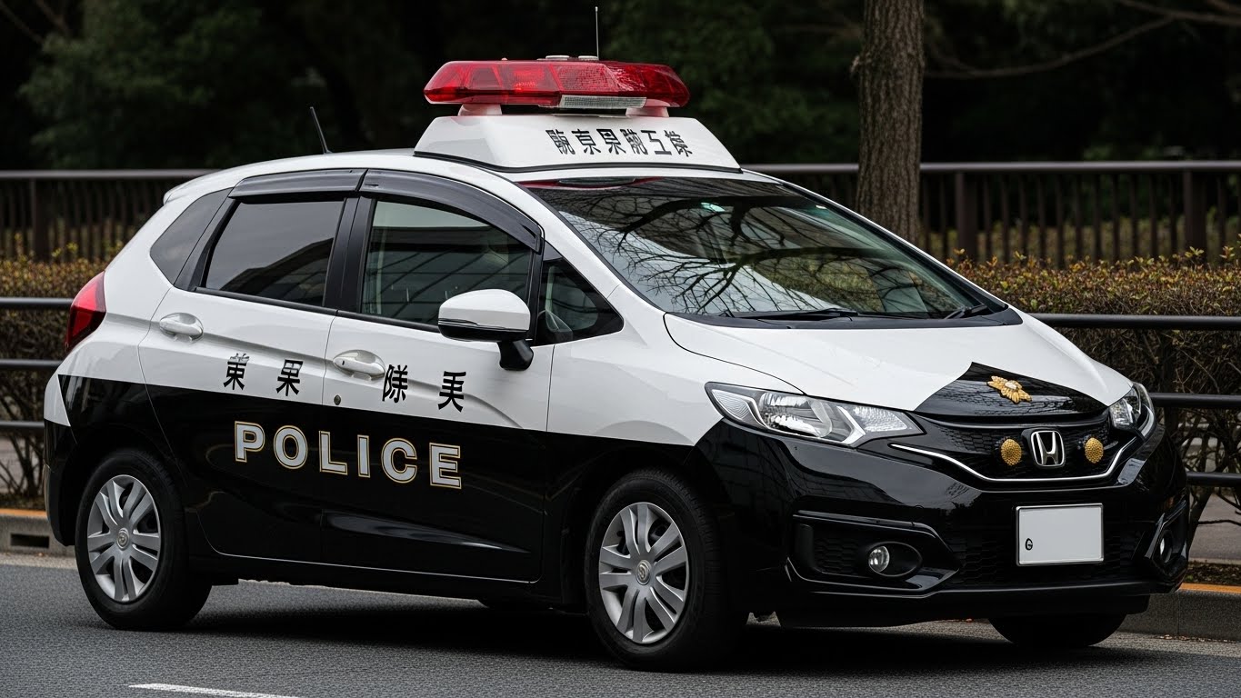 ホンダフィットパトロールカー | の人気AIイラスト・グラビア